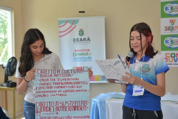 A 3ª Conferência Municipal de Juventude de Meruoca aconteceu ontem, 26.