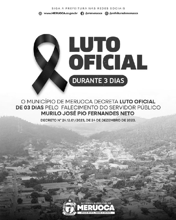 LUTO OFICIAL!!!