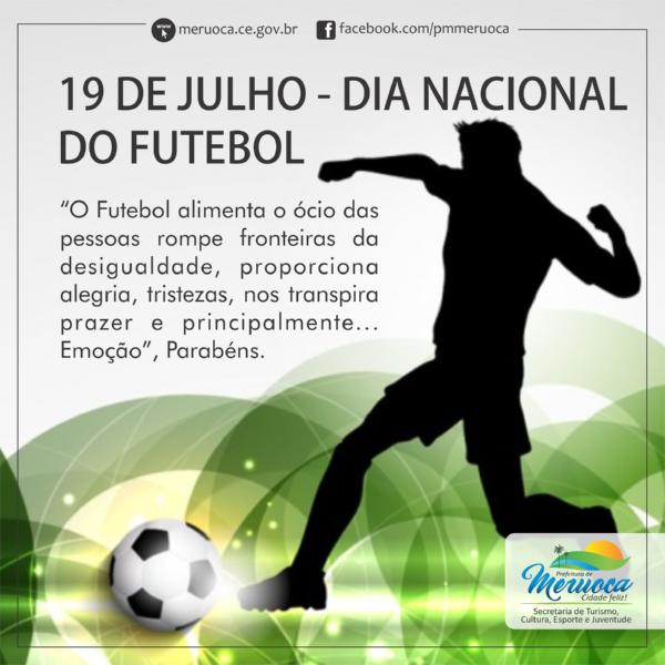 Dia Nacional do Futebol. Em 19 de julho comemora-se o Dia…, by Núcleo  Educativo do Museu do Futebol